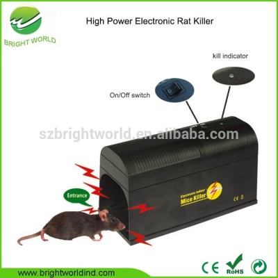 no-chemical humane electronic kill pest rat killer/electronic mouse trap