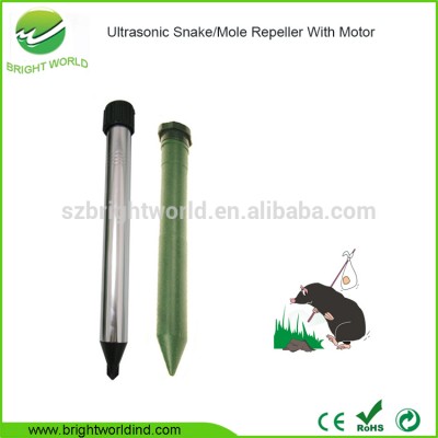 battery powered motor vibration mole vole snake control